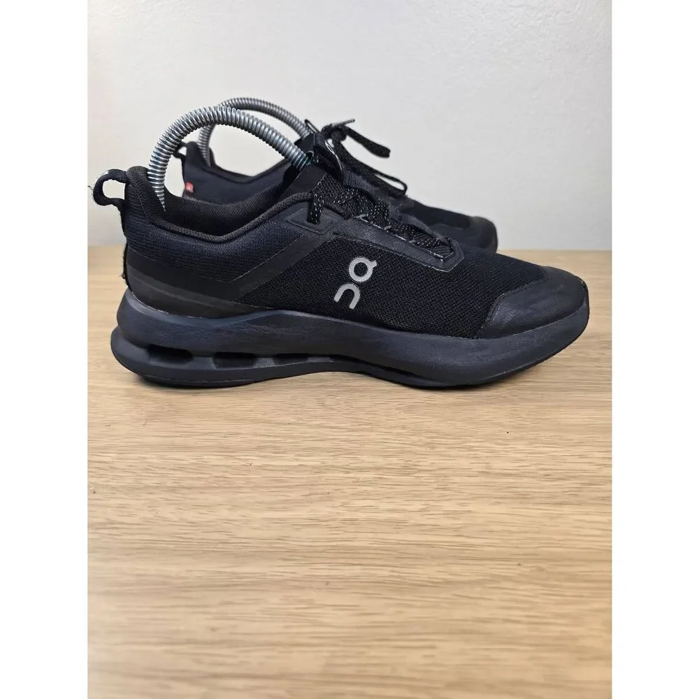 On Cloud Cloudnova Black Eclipse Women's Running Shoes Size 8 6.5Y